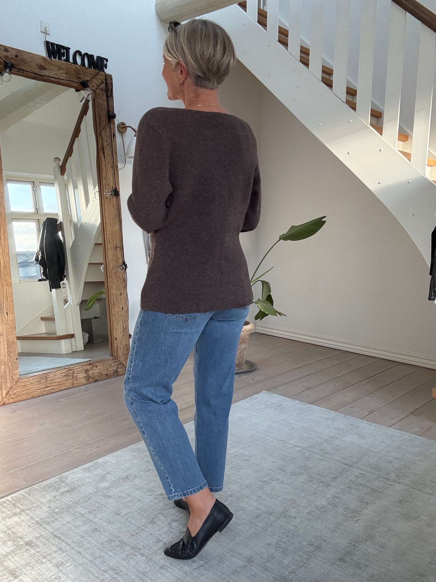 MARIE LOUISE STRIK CARDIGAN NEO NOIR