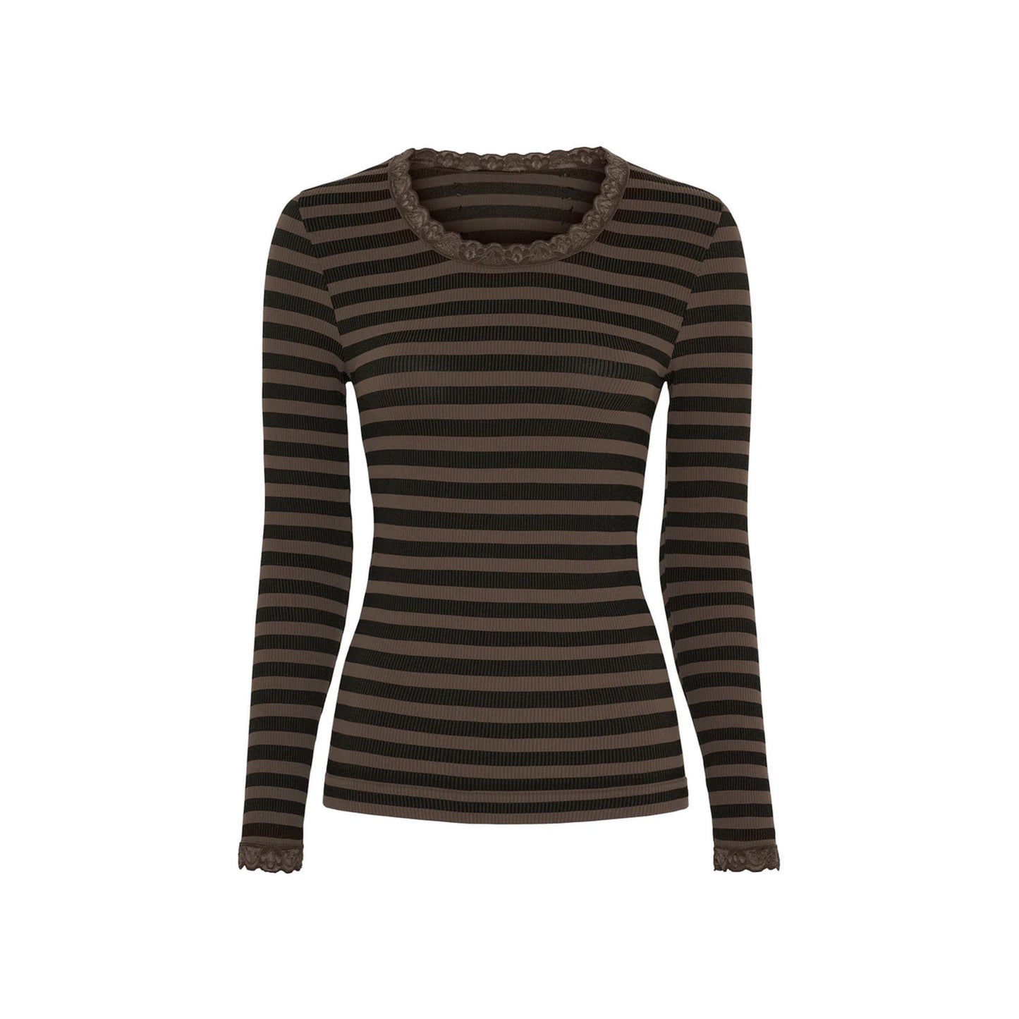 ISA FRIDA DARK STRIPE L/Æ T-SHIRT T&S