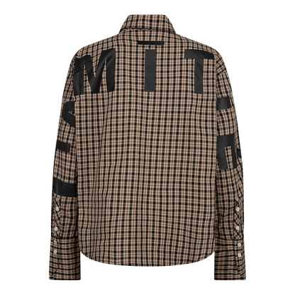 MAXI LOGO DESSERT CHECK SHIRT HL