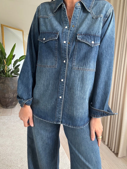 Denim Skjorte Love1276