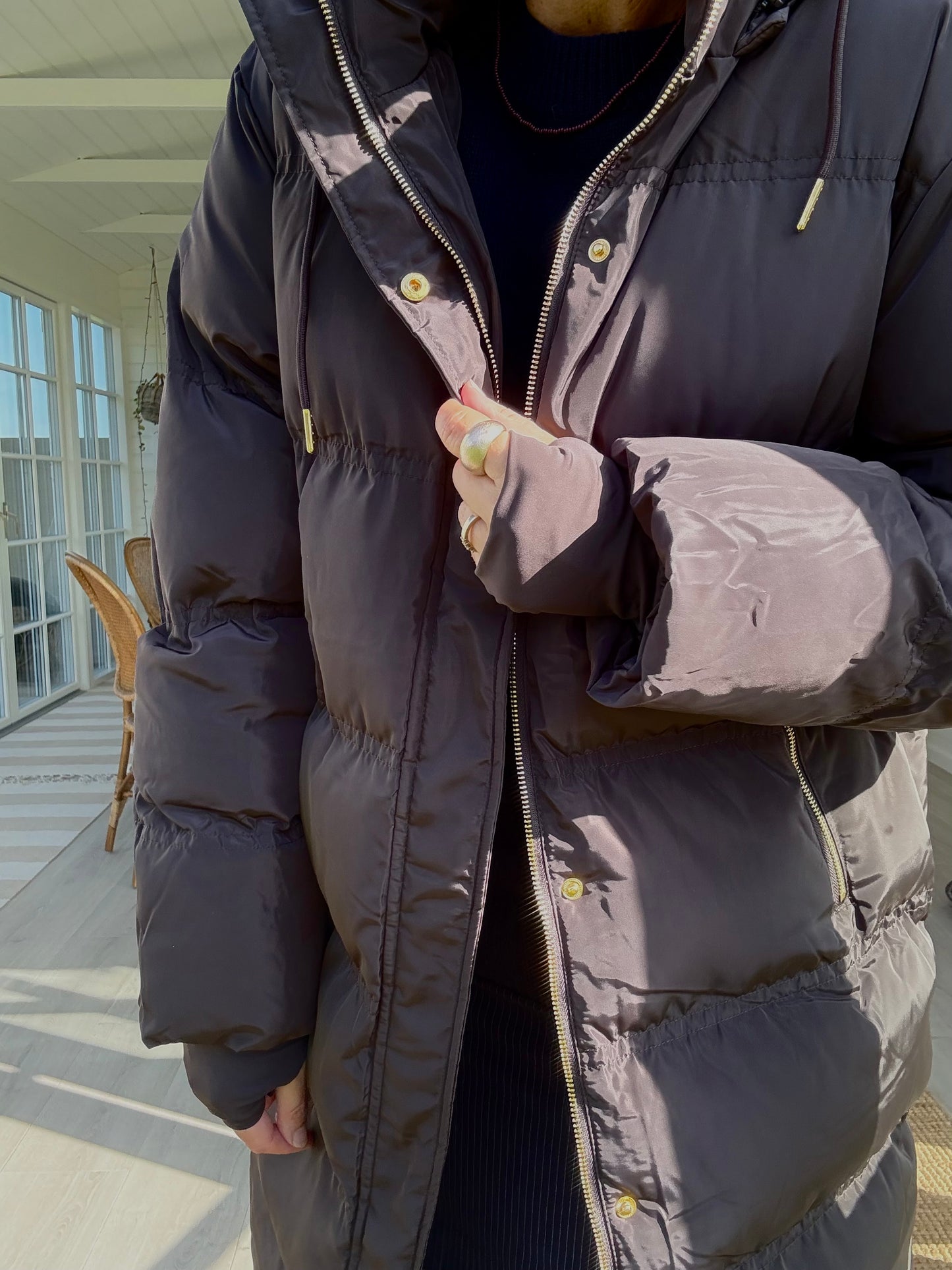 LUCETTE PUFFER JAKKE NEO NOIR