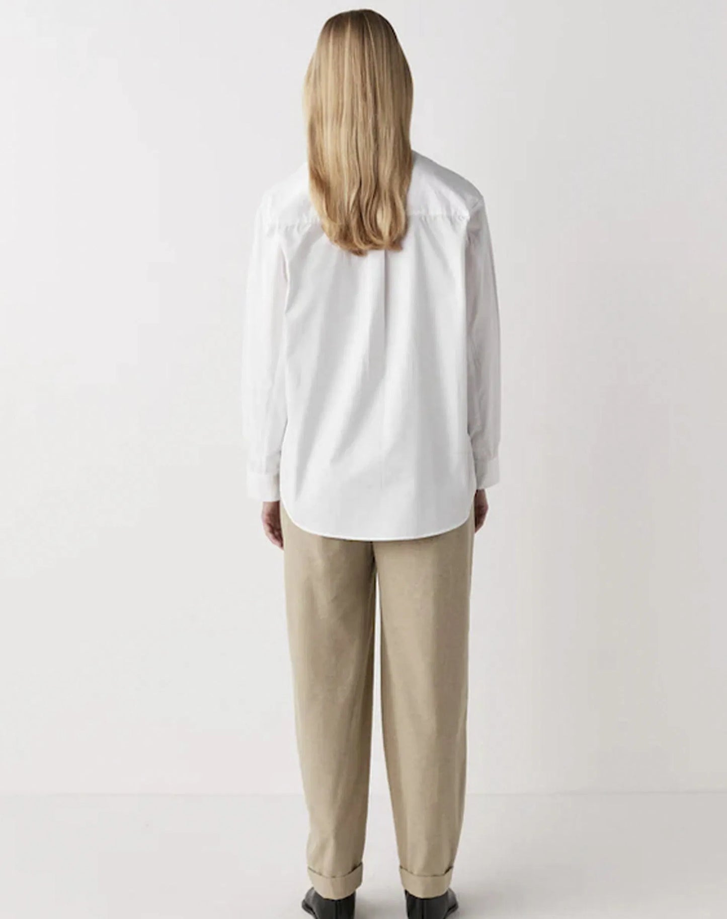 Teja Double Stripe Bib Front Skjorte