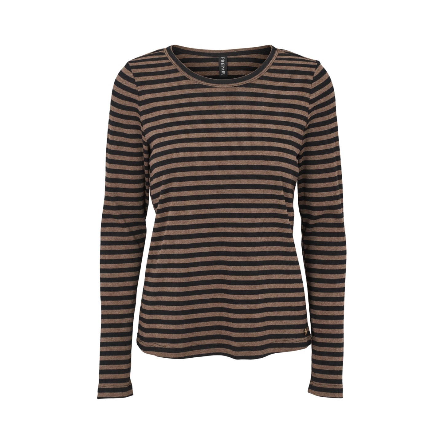 BEATRICE T-SHIRT BLACK/BROWN PP(14)