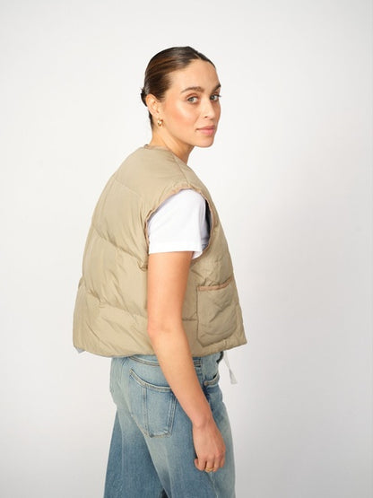 MANJA DOWN VEST MOS MOSH