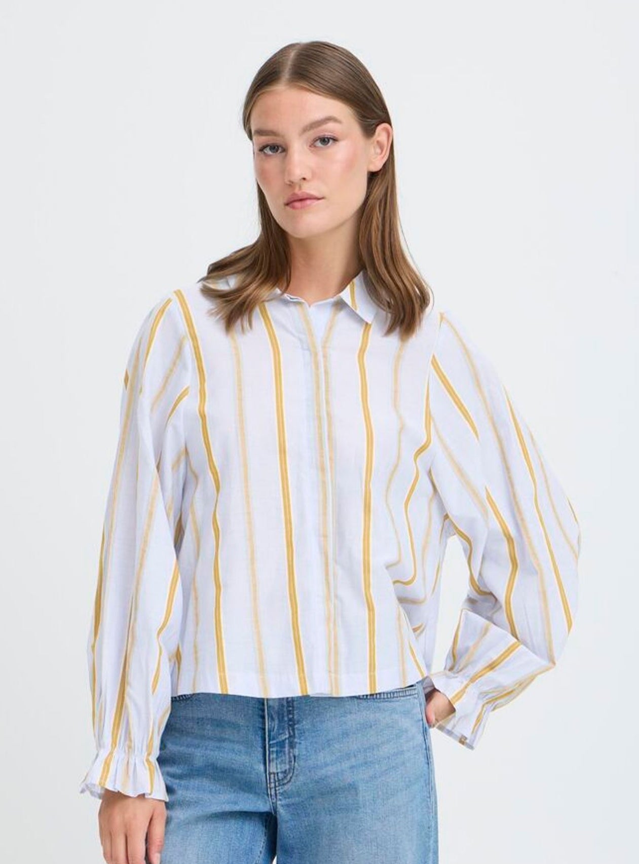 SAMI STRIPE BLUSE ICHI