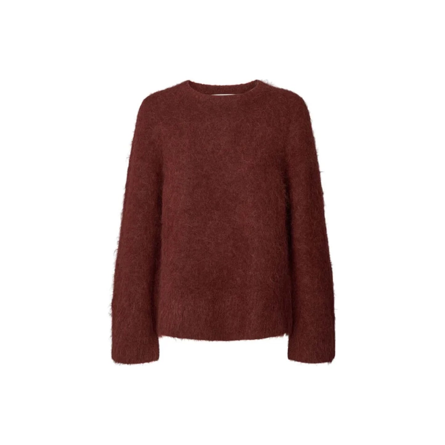 LOTT FLUFFY SPLIT BACK SWEATER RS