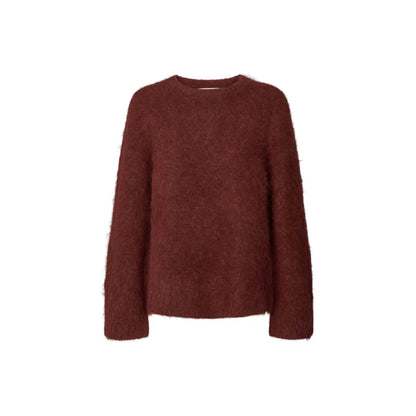 LOTT FLUFFY SPLIT BACK SWEATER RS