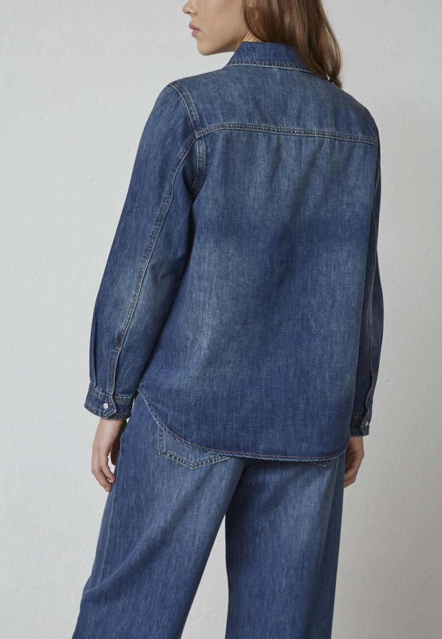 Denim Skjorte Love1276