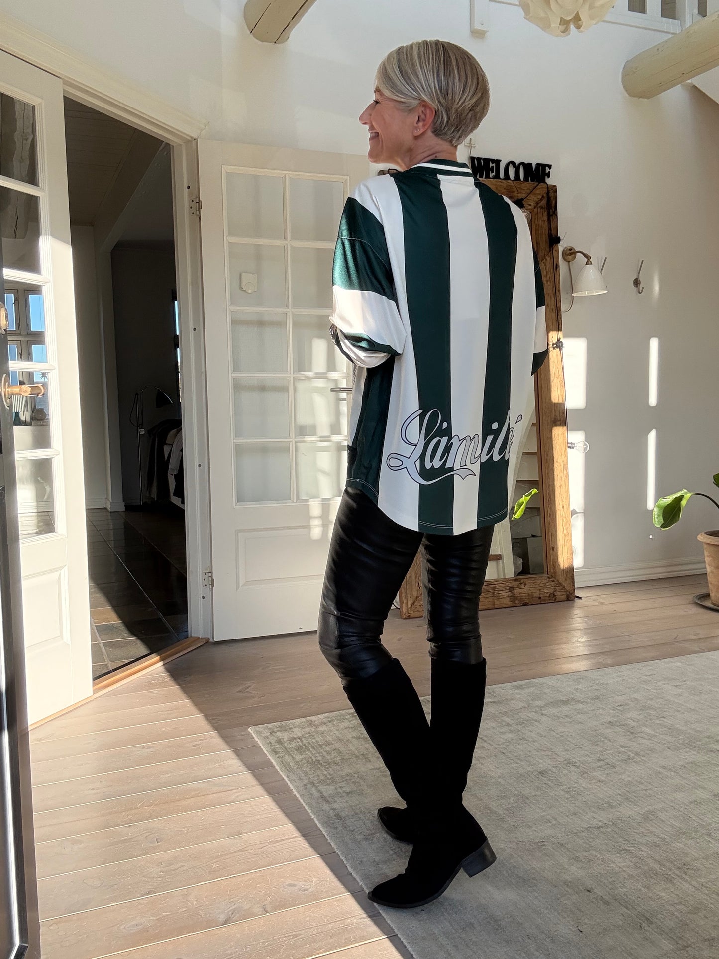 24 STRIPE BLUSE HL