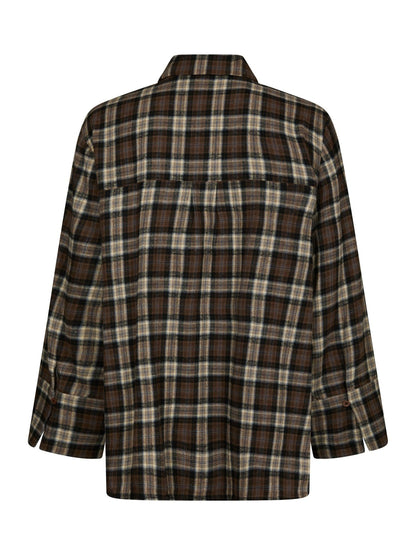 DITA FLANNEL CHECK SKJORTE NN