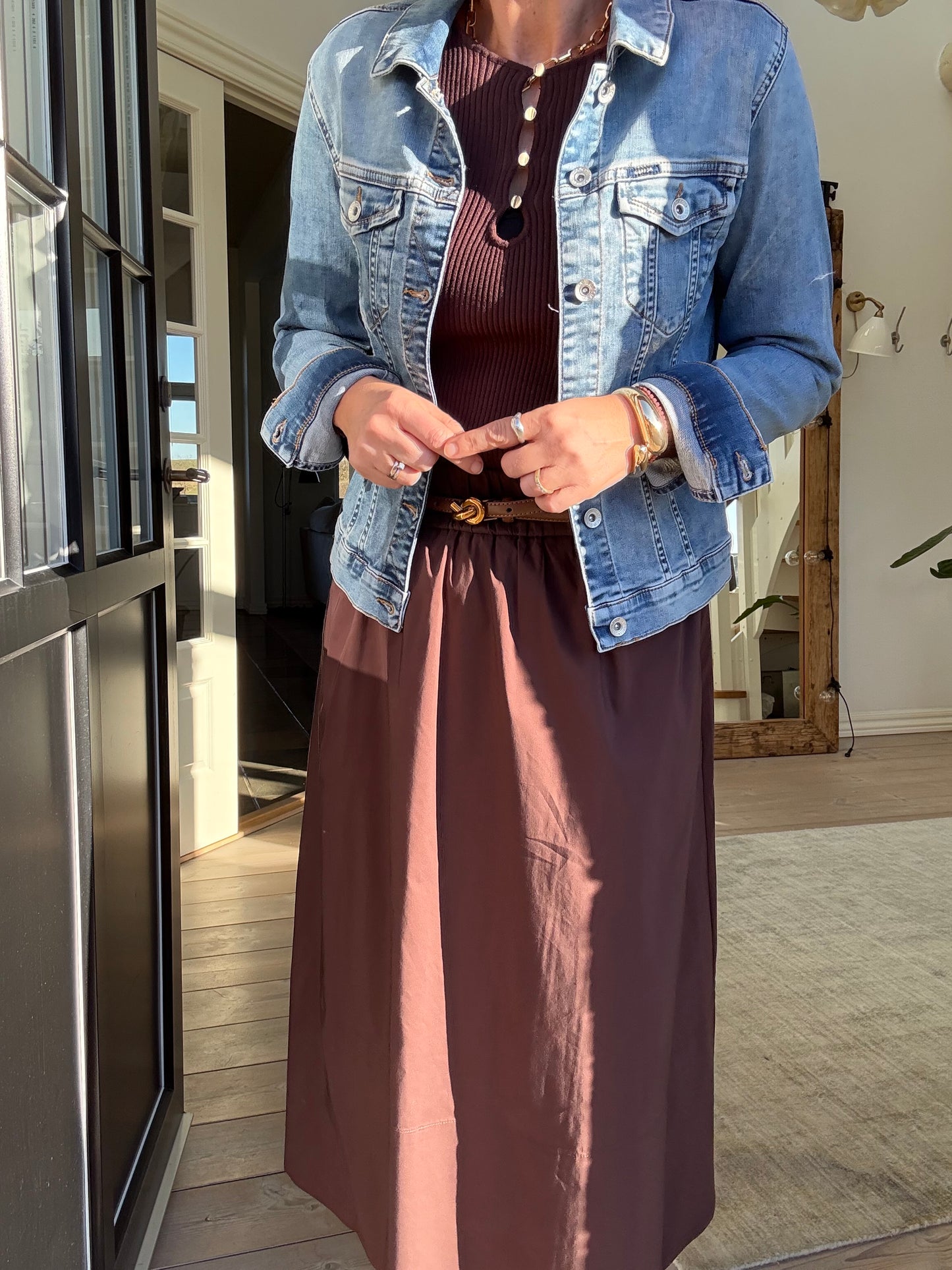 Sofia Slim Denim Jakke