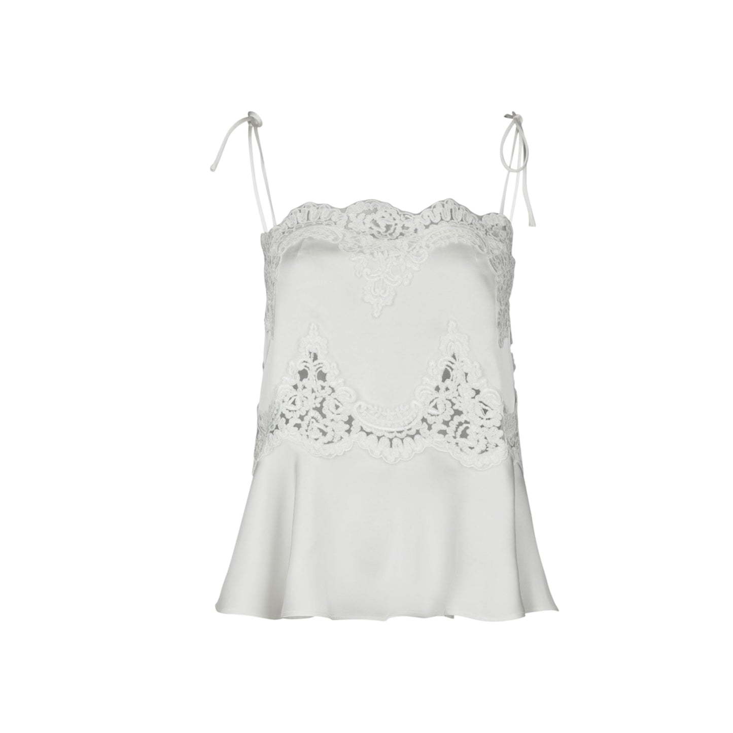 KAELA HEAVY SATEEN LACE TOP NN