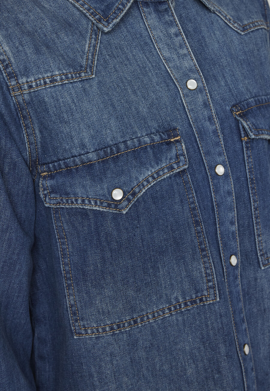Denim Skjorte Love1276