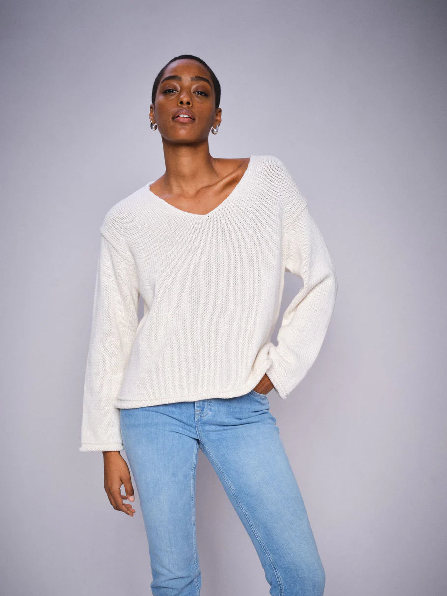 Bine LS V-Neck Strik