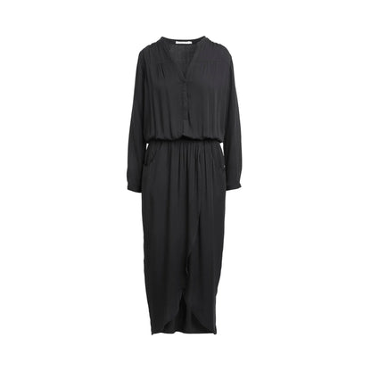 Vera Solid Wrap Kjole