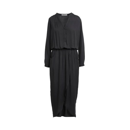 Vera Solid Wrap Kjole