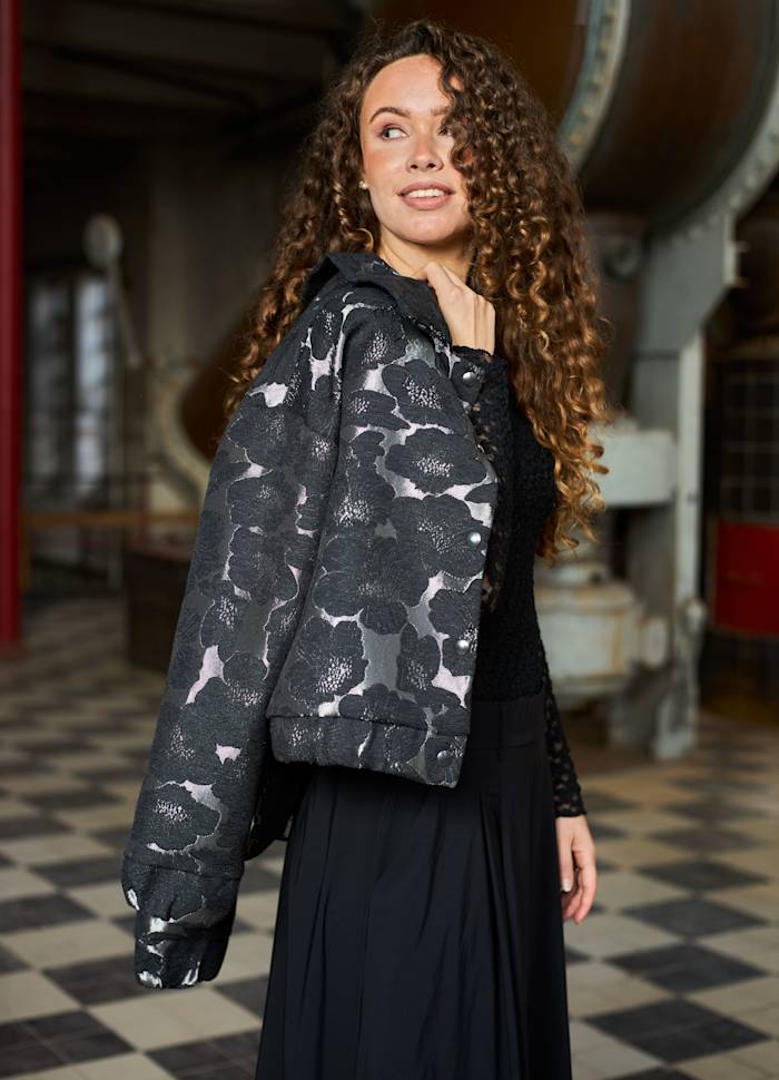 JACKIE BOMBER JAKKE BLACK COLOUR