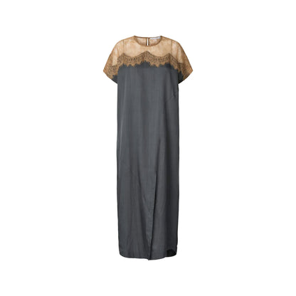 Botilla Sheer Lace T-Shirt Kjole