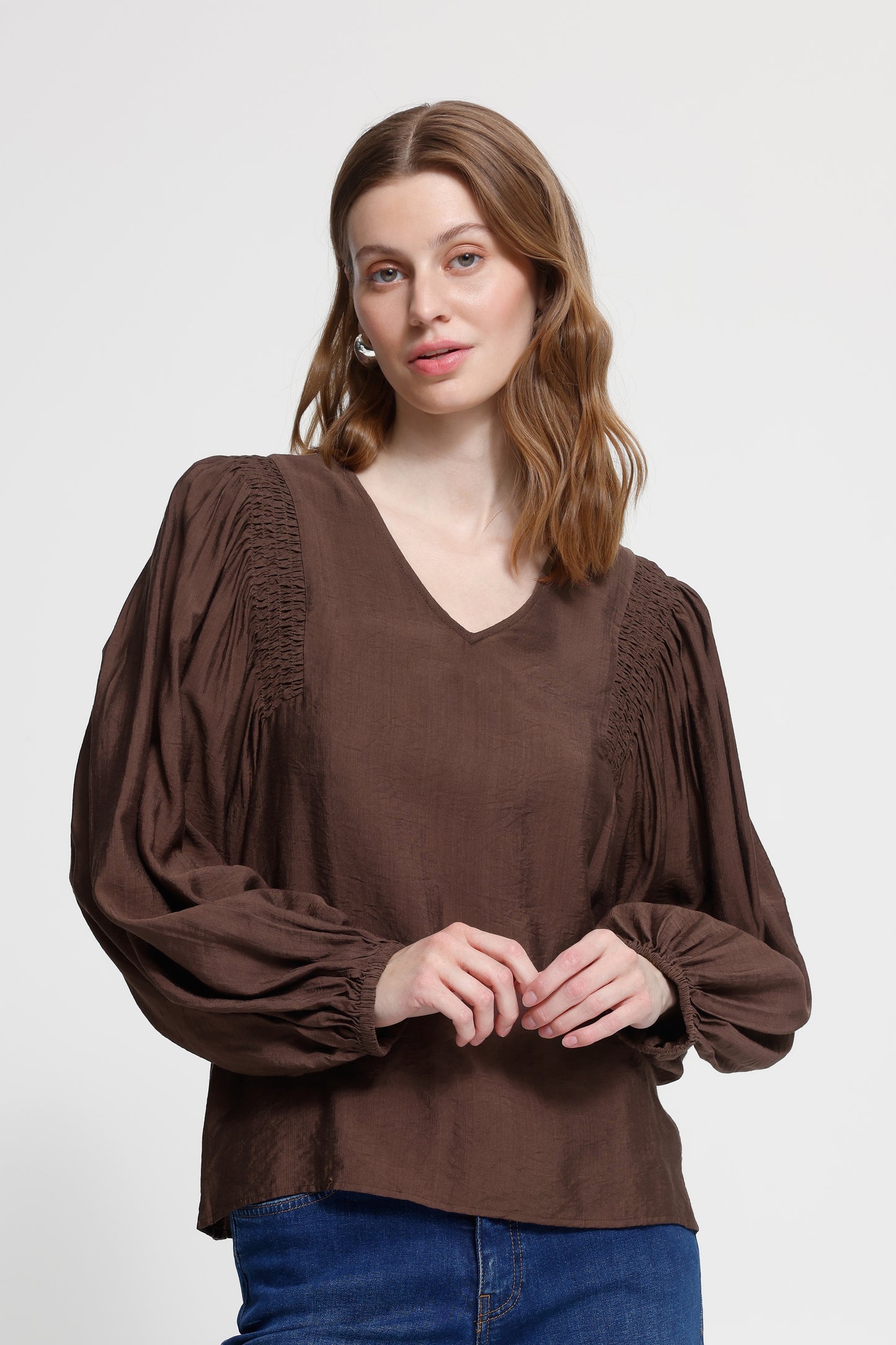 MELDA LS BLUSE ICHI (168)