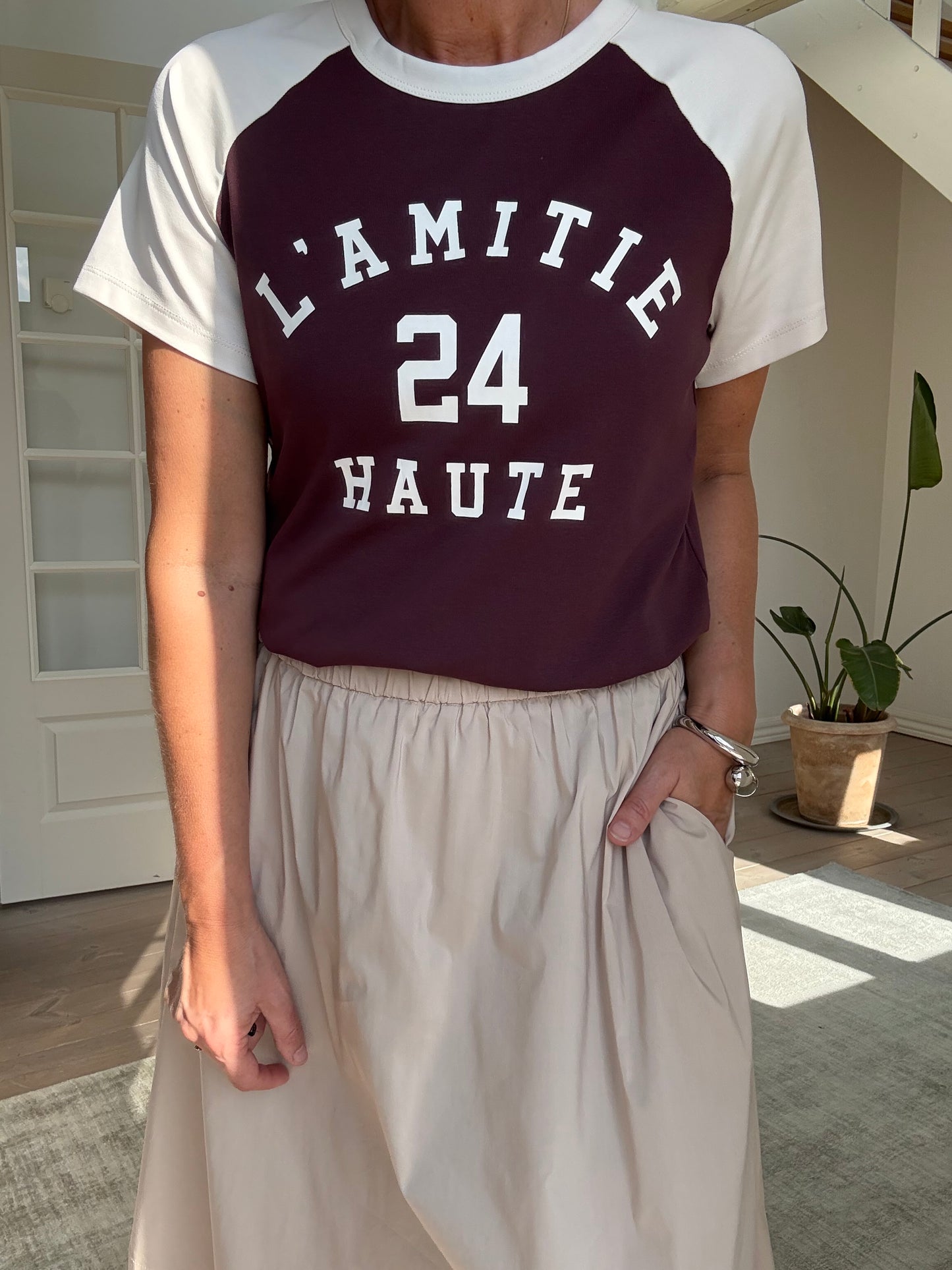 Neckline College T-Shirt