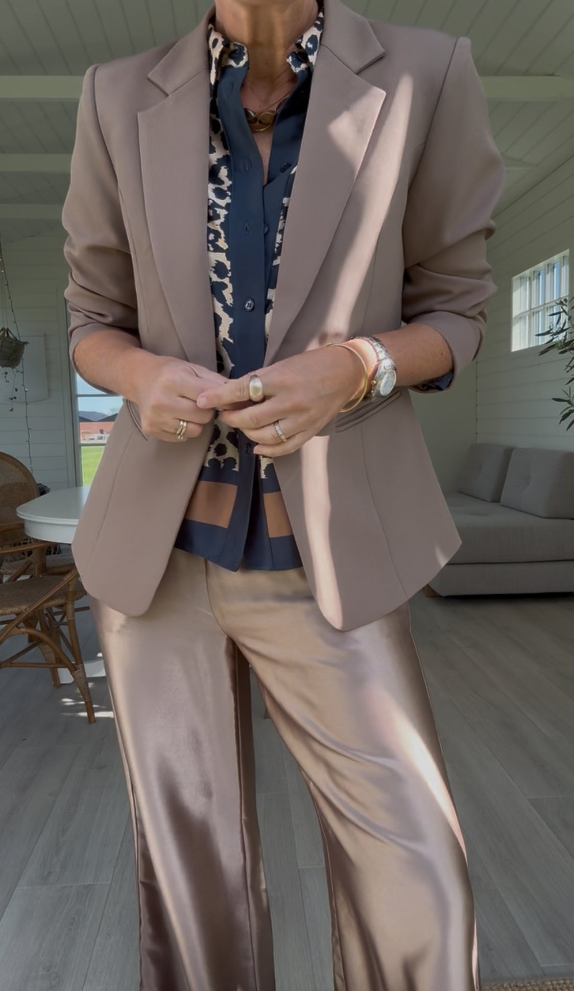 FRANCINE SUIT BLAZER NEO NOIR
