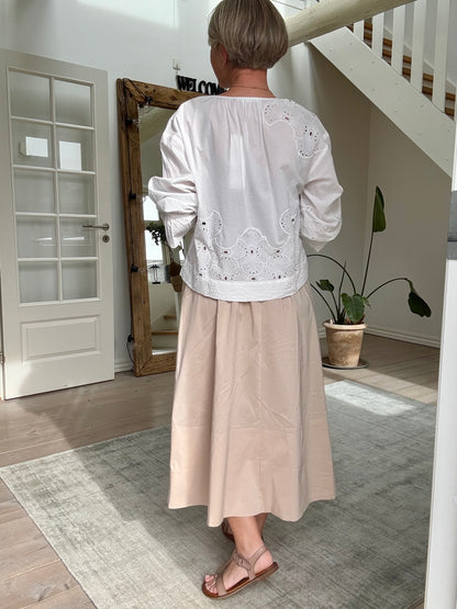 Blossom Broderi Bluse