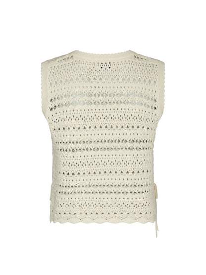 Catana Crochet Knit Top