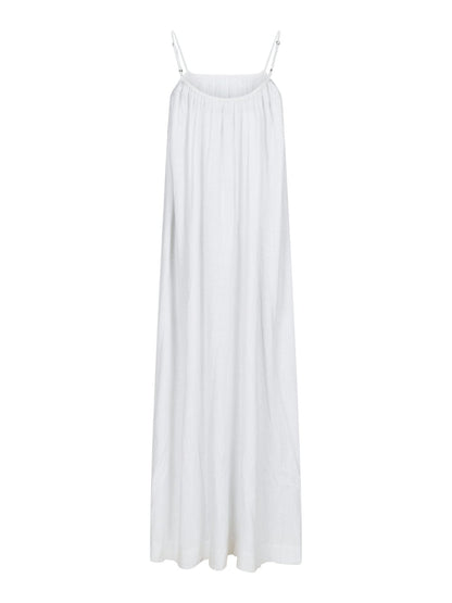 ALLIE SOFT LINEN KJOLE NEO NOIR