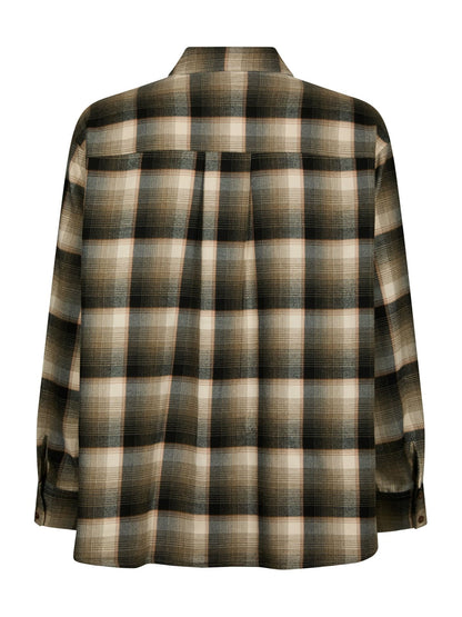 DALMA FLANNEL CHECK SKJORTE NN