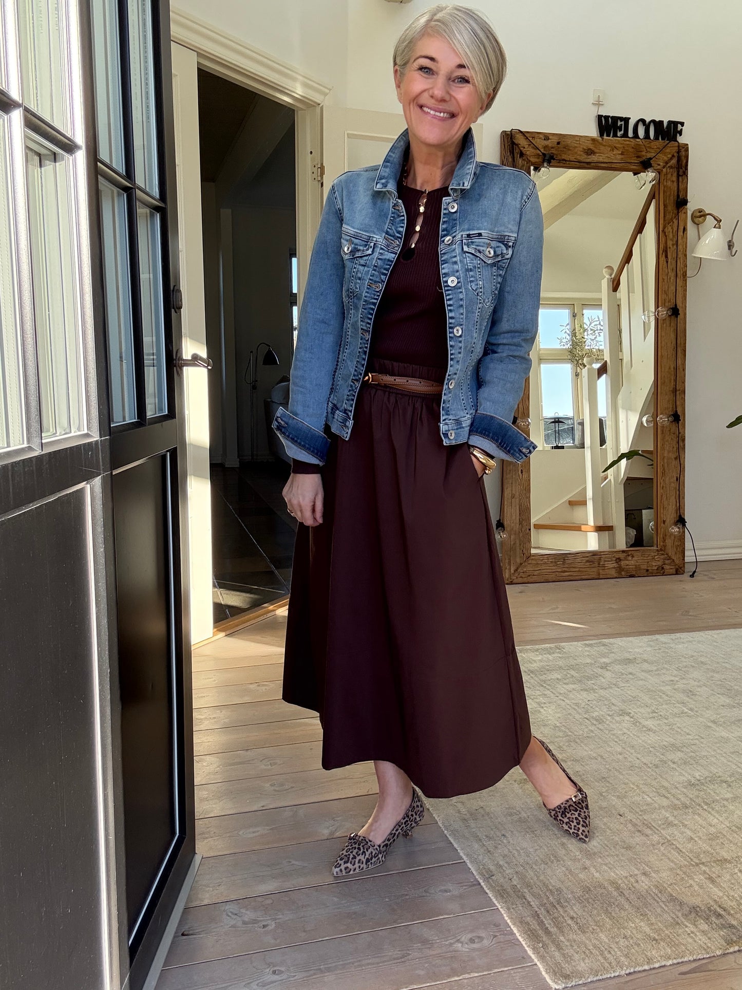 Sofia Slim Denim Jakke
