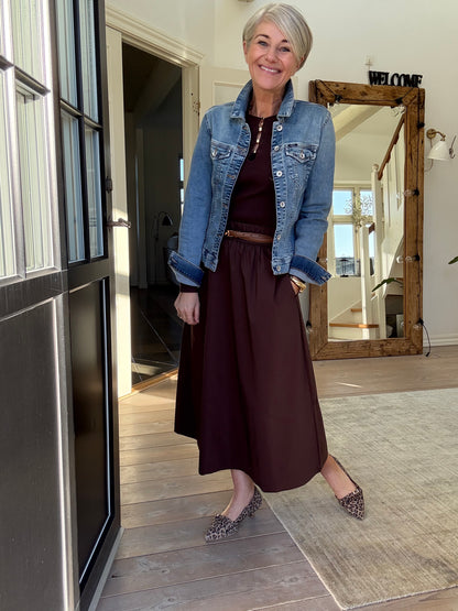 Sofia Slim Denim Jakke
