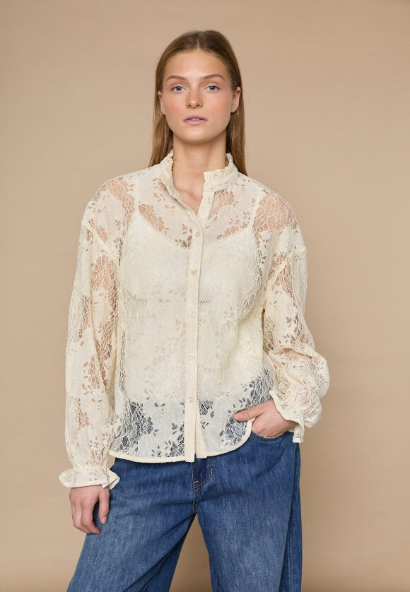 LOVE1470 BLONDE SKJORTE L&D