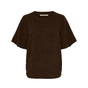CELINA YAK K/Æ PULLOVER STRIK BRUN BTF