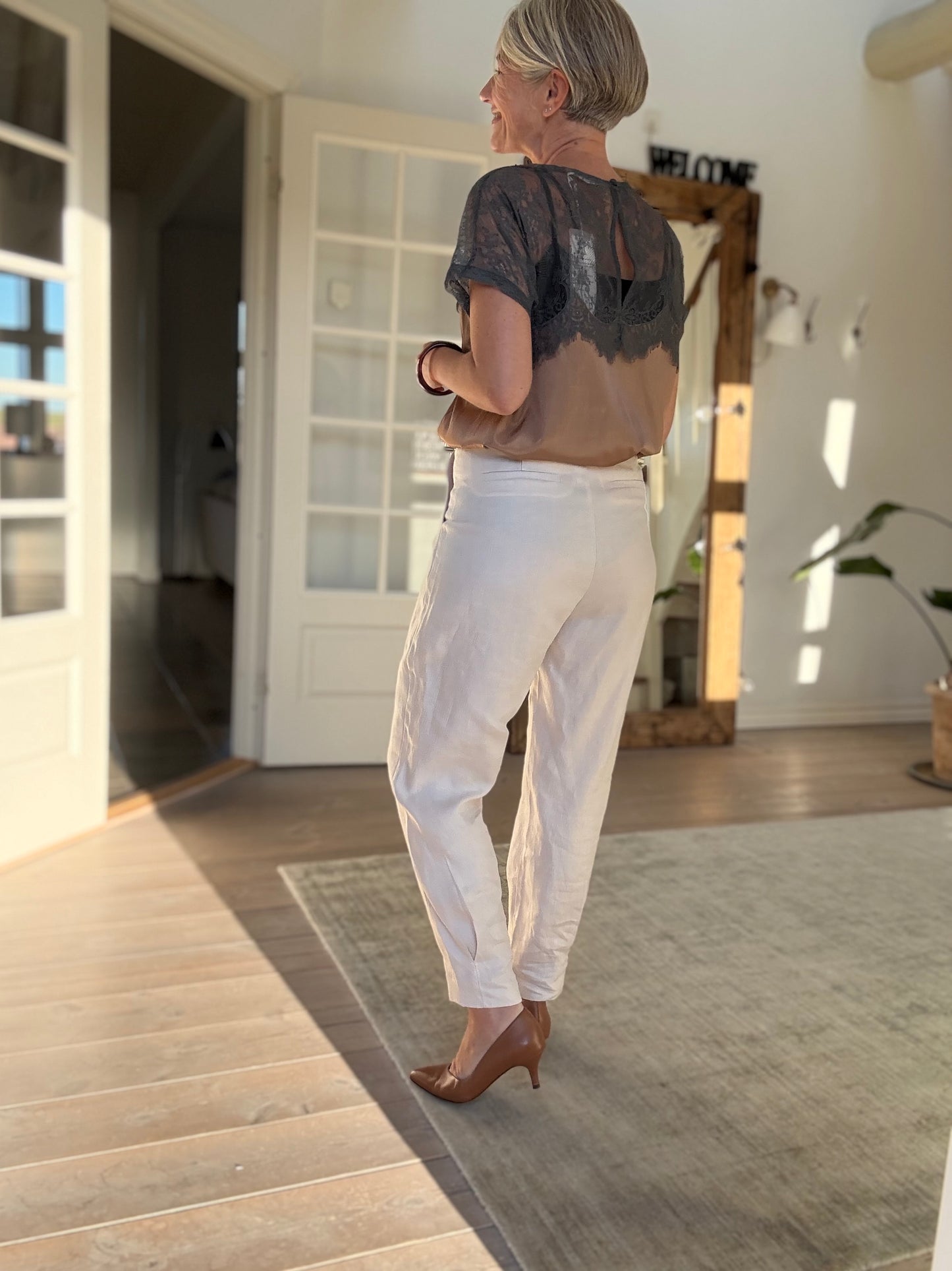 Buggi Sheer Lace T-Shirt