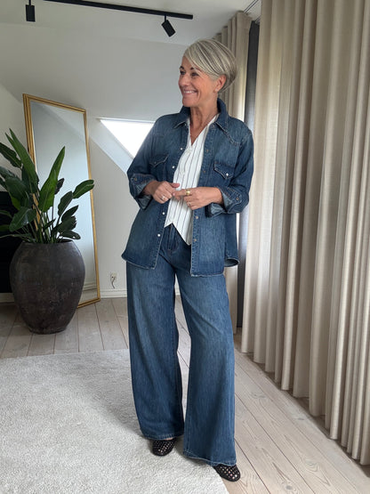Denim Skjorte Love1276