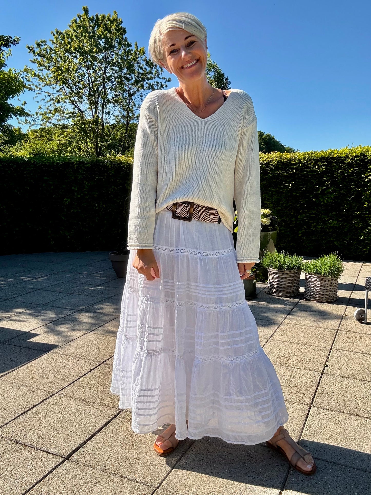 Bine LS V-Neck Strik