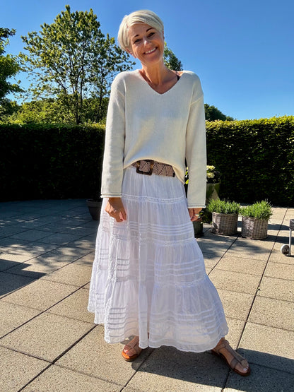 Bine LS V-Neck Strik