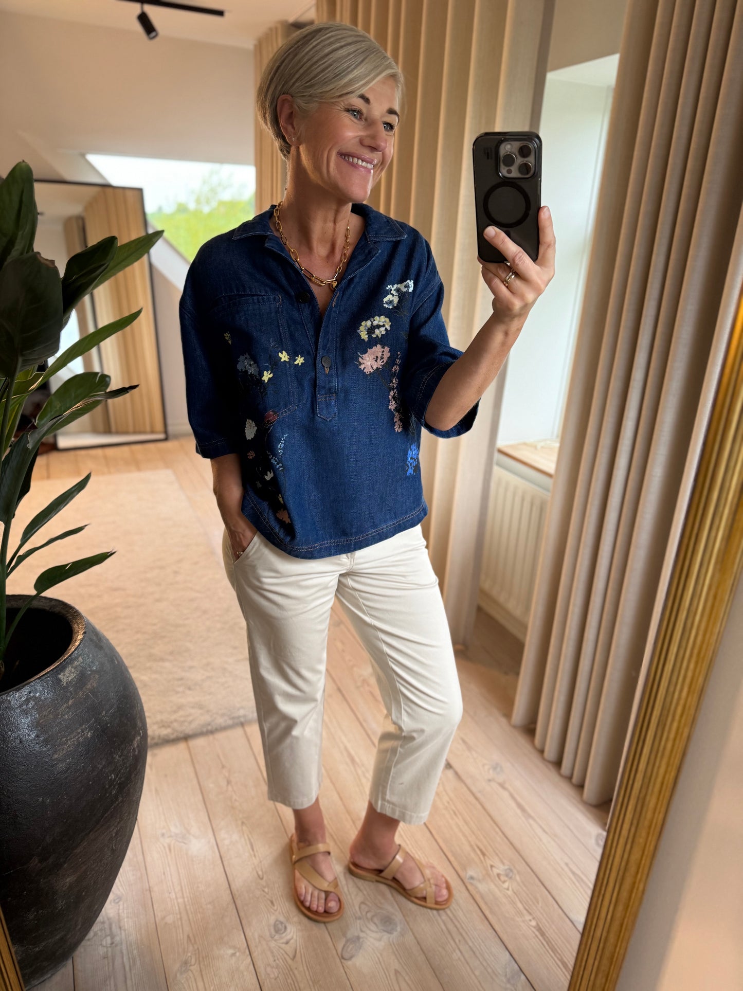 Phor Denim Skjorte