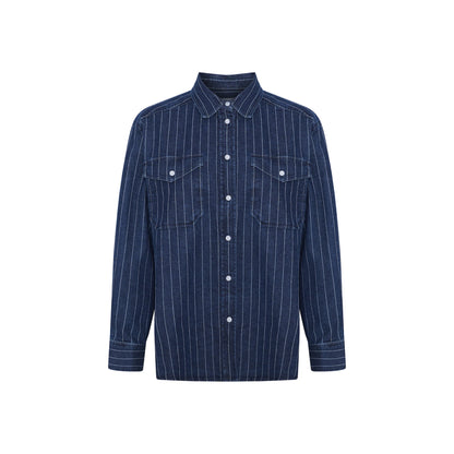 Collette Stribet Denim Skjorte
