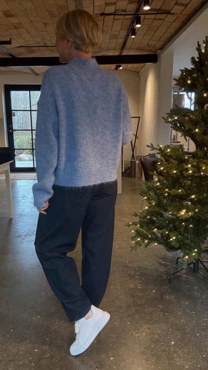 PAULINA FLUFFY KNIT BLUSE NN