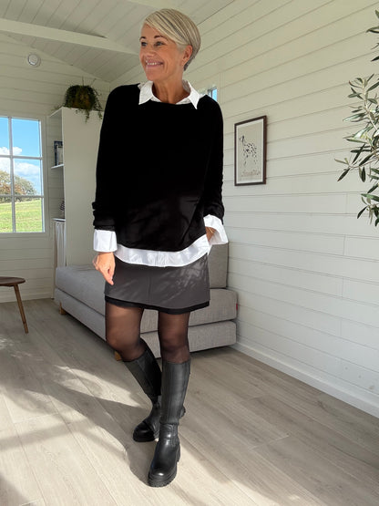 OVERSIZED PURE CASHMERE BLUSE BTF·CPH