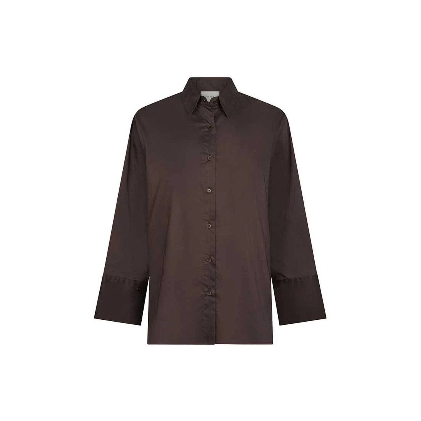 DITA POPLIN SKJORTE NEO NOIR