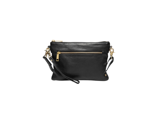 CLUTCH MED GULDFARVEDE LYNLÅSE 12152 DEPECHE (492)