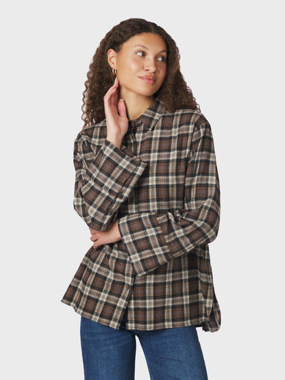 DITA FLANNEL CHECK SKJORTE NN