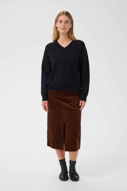 CHANTALLY STRIK PULLOVER SORT PT