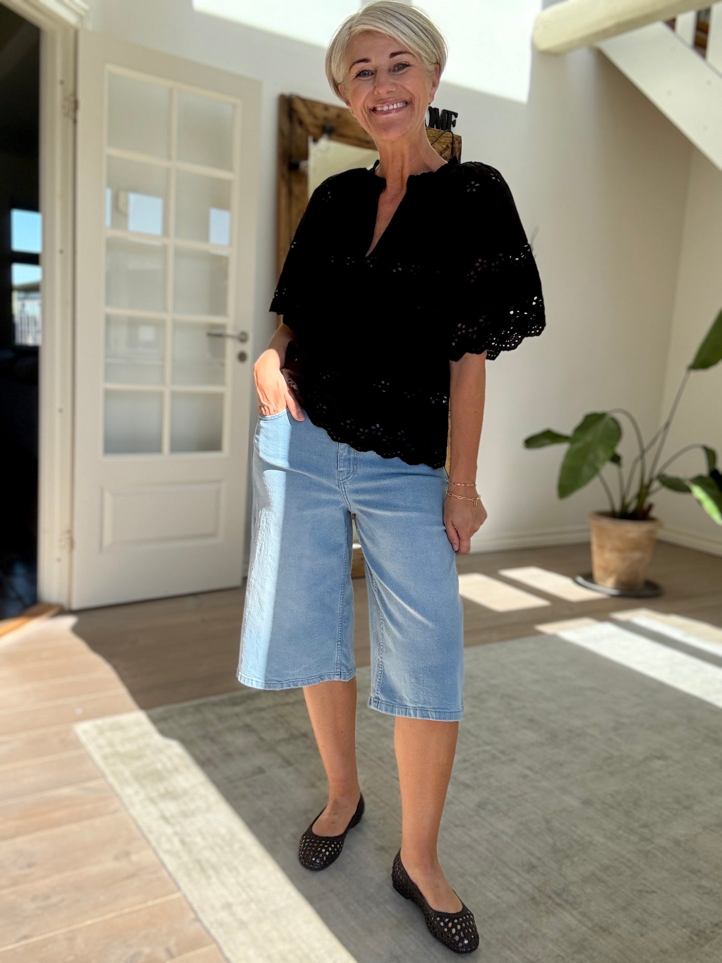 Odet Broderi Bluse