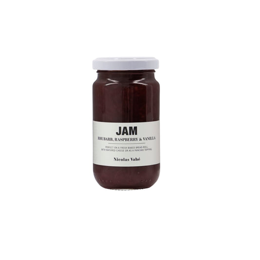 Marmelade Rabarber, Hindbær, Vanilje