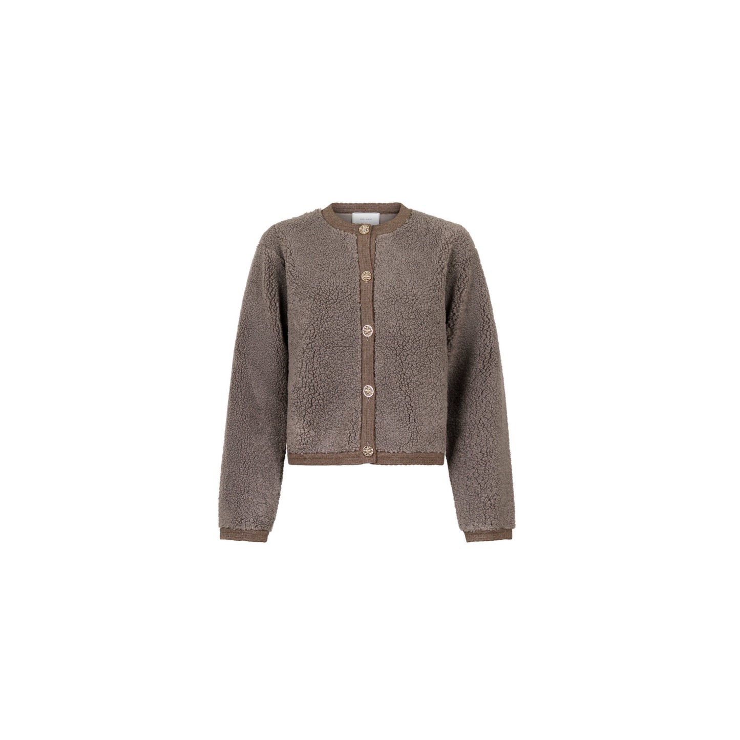 LIMO FLUFFY KNIT CARDIGAN