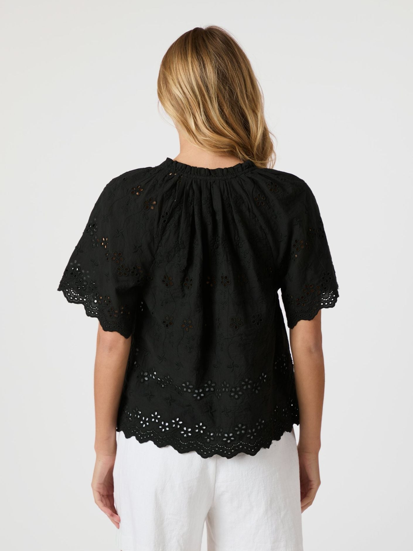 Odet Broderi Bluse