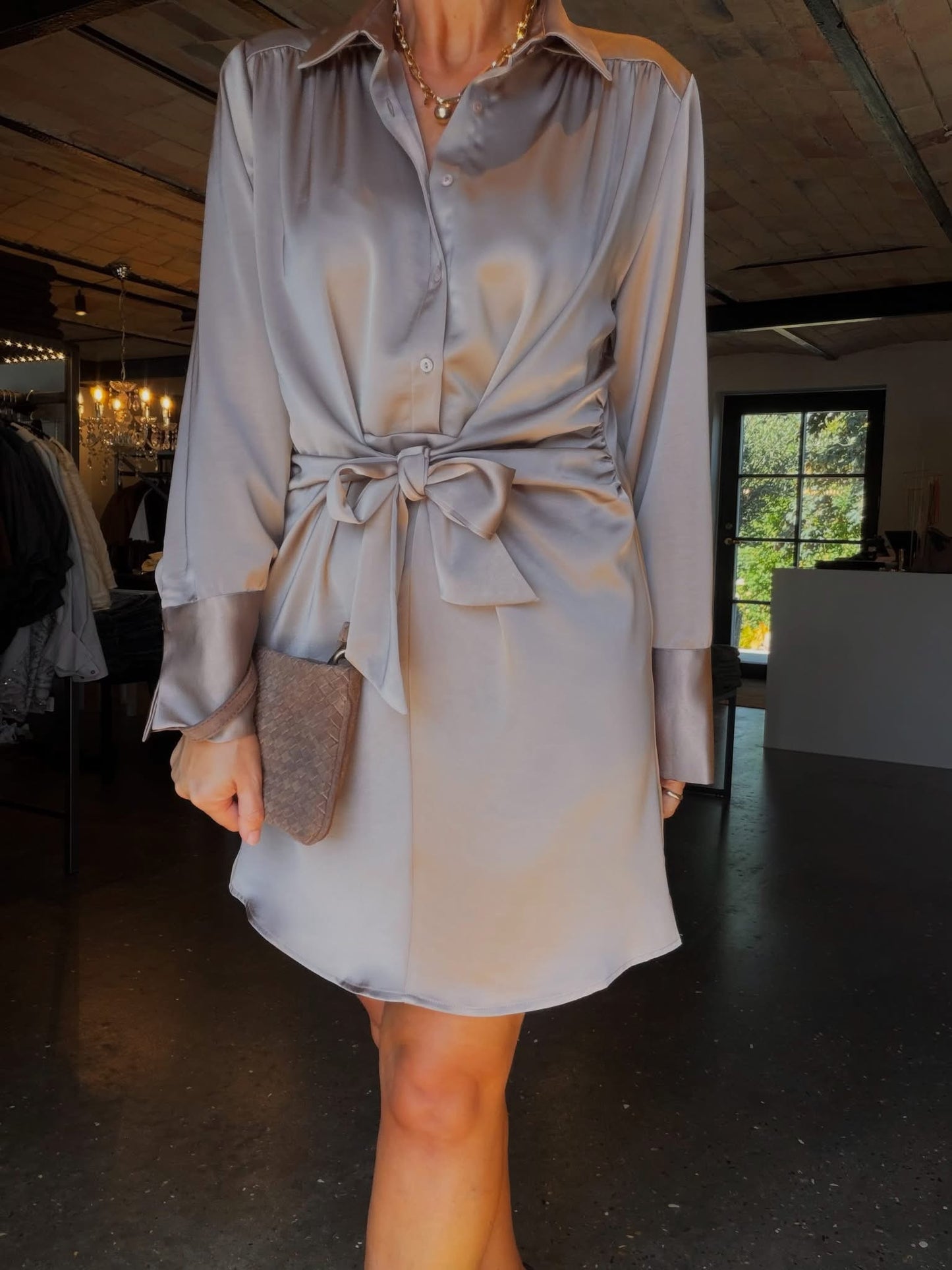 BIRIA HEAVY SATEEN KJOLE NN (249)
